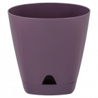 Горшок для цветов AMSTERDAM D 170 mm/2,5l с подставкой Морозная слива