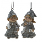 Изделие декоративное подвесное "Ребёнок", L3 W3 H6 см, 2в.