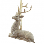 Фигурка декоративная подвесная "Олень", L8 W3 H10 см
