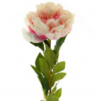Цветок искусственный "Пион", L24 W24 H117 см