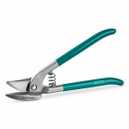 KRAFTOOL , прямые ножницы по металлу  левые 280 мм фигурные цельнокованые ножницы по металлу (23009-L)