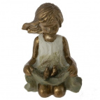 Фигурка декоративная "Девочка", L5 W4,5 H7,5 см