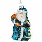 Украшение новогоднее "Дед Мороз" (блок из 12-ти), L6,5 W4,5 H12 см