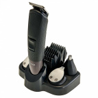 Набор для стрижки и бритья 5 в 1 DELTA LUX DE-4203A  черный, LED дисплей (12)