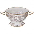 ДУРШЛАГ LEFARD ЭМАЛИРОВАННЫЙ, СЕРИЯ ROYAL GARDEN 22*13СМ
