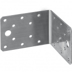 ЗУБР НКУ-2.0 65 х 90 х 90 х 2 мм, нержавеющий крепежный уголок (310526-65)