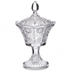 Конфетница На Ножке "Muza Crystal" 12*12*20 См.