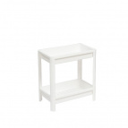 Этажерка VIKEA широкая 2-х ярусная (белая)