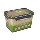 Контейнер герметичный прямоуг. 2,1л (дымчатый)