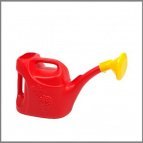 Лейка  5 л УРОЖАЙНАЯ с рассеивателем (красный цвет)