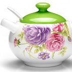 Сахарница 375мл с/кр с/лож Камелия