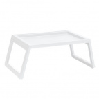 Столик-поднос складной (белый)