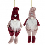 Изделие декоративное подвесное "Гном", L9 W4 H20 см, 2в.
