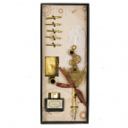 Набор подарочный: ручка перьевая, чернила, держатель, 5 наконечников, L11,5 W28,5 H4,5 см