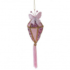 Украшение новогоднее "Шар", D 7 см, L7 W7 H30 см