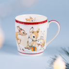 КРУЖКА LEFARD "С НОВЫМ ГОДОМ!" 300 МЛ КРАСНАЯ 