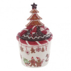 Конфетница "Пряничное настроение", 650 мл, L12 W12 H23 см