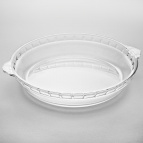 Круглая форма для запекания с ручками 1,5л  "ЗАБАВА" 254*225*43