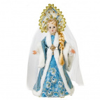 Снегурочка с ёмкостью для конфет, L23 W16 H53 см