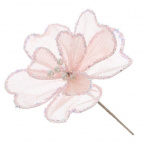 Цветок искусственный "Магнолия", L18 W18 H35 см