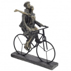 Фигурка декоративная "Влюбленная пара", L24 W12,5 H26,5 см