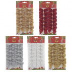 Изделие декоративное "Бант" (набор из 12-и), L6,5 W0,3 H5,5 см, 5в