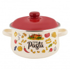 Кастрюля эмал конич Pasta ITALIAN 4,0л ТМ Appetite