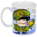 ВОСХИЩАЮСЬ, кружка 350мл, NEW BONE CHINA, упаковка - гофрокороб