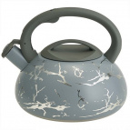 ALPENKOK AK-540 Чайник из нерж.стали 3л,со свистком,индукционное дно(12)