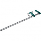 KRAFTOOL мощная струбцина F  EF-100/12, 125 х 1000 мм (32013-125-1000)