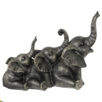 Фигурка декоративная "Слоны", L22,5 W11 H17,5 см