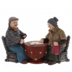 Фигурка декоративная "Бабушка с дедушкой", L18,5 W9 H14 см