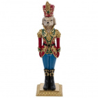 Фигурка декоративная "Солдатик-собака", L9 W9 H32 см