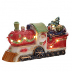 Фигурка декоративная с подсветкой "Поезд" (3хАА, не прилаг.), L35 W11,5 H18,5 см