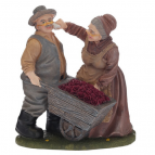 Фигурка декоративная "Бабушка с дедушкой", L18 W14,5 H19,5 см