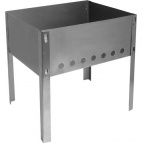 Мангал 300х240х300 мм, сборный, без шампуров в коробке