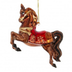 Украшение новогоднее "Лошадь", L12 W4 H10 см