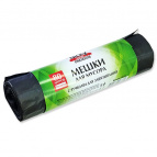 мешки для мусора 80л/10шт/HD-LDPE/20мкм с ручками                  HD-LDPE