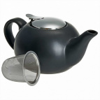 Ф19-062R  Заварочный чайник с фильтром: 750мл.,черный (24)