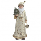 Фигурка декоративная "Дед мороз", L13 W13 H31 см
