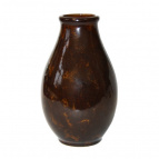ваза декоративная ПОЛЕВАЯ (1 СОРТ, Коричневый) h-19 см; d-11 см