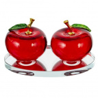 Фигурка декоративная "Яблоки", L11 W7 H6 см