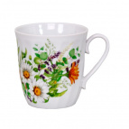 Кружка 350 мл Луговые ромашки Витая