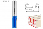 Фреза пазовая прямая, D= 10мм, рабочая длина-19мм, хв.-8 мм, ЗУБР Профессионал