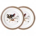 НАБОР ТАРЕЛОК ЗАКУСОЧНЫХ LEFARD  "PASSAGE" 4 ШТ. 22,5 СМ (КОР=12НАБ.)