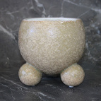 594631 Кашпо Бросте Ø17; выс.16 см песочный (ш/к 3397)