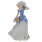 Фигурка декоративная "Девушка", L18 W12 H31 см