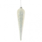Украшение новогоднее "Сосулька", L5 W5 H19 см