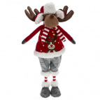 Игрушка набивная "Олень", L28 W15 H51 см (в полку L28 W15 H48 см)