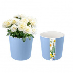 Горшок для цветов с дренажной вставкой Весенний сад 2,5л (d157, h156мм)